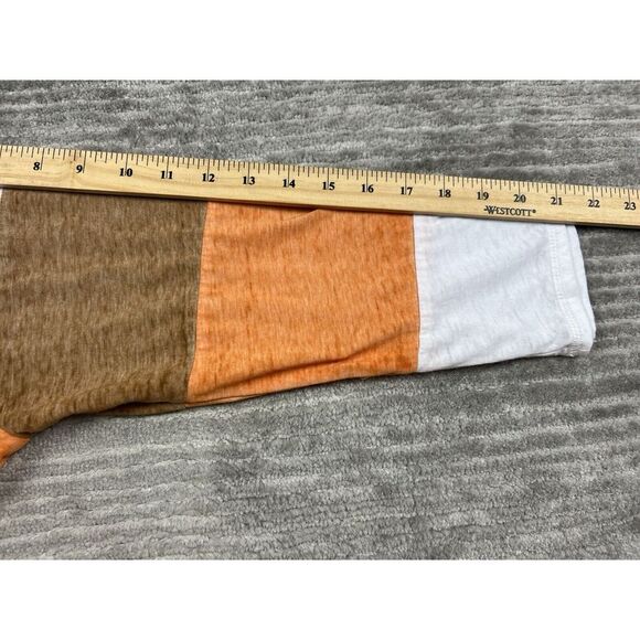 Cato est 1946 Top Womens Medium Orange 3/4 Sleeve Howdy Fall Graphic‎ - Picture 6 of 12